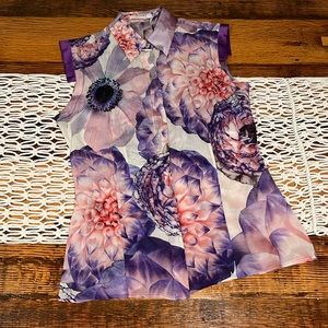 Versace Floral Blouse